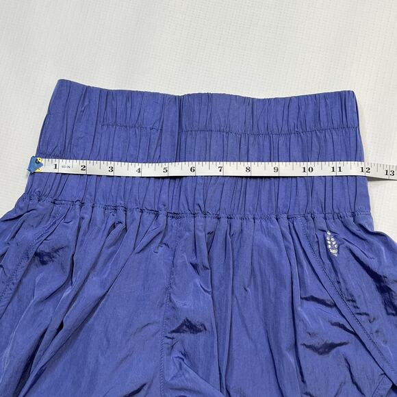 Free People Movement Shorts Womens Small The Way Home High Waisted Smocked Lined - Picture 6 of 12